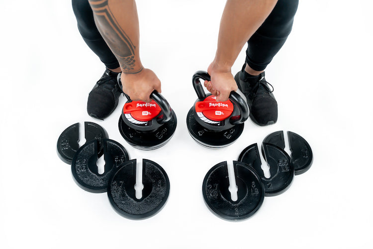WHY NOT TRY TO BURN YOU BODY WITH ADJUSTABLE KETTLEBELLS