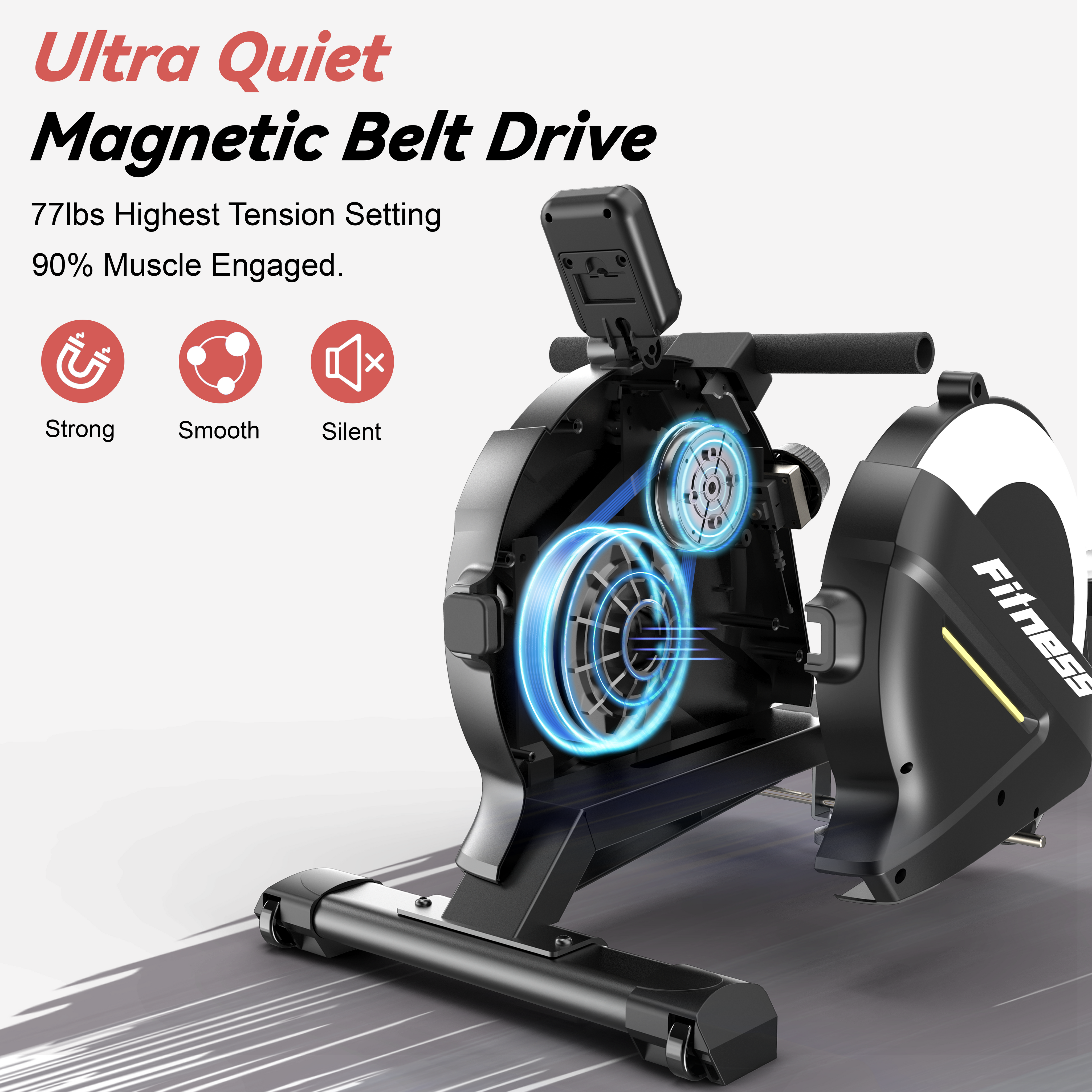 Magnetic Resistance Rowing Machine | Lichico