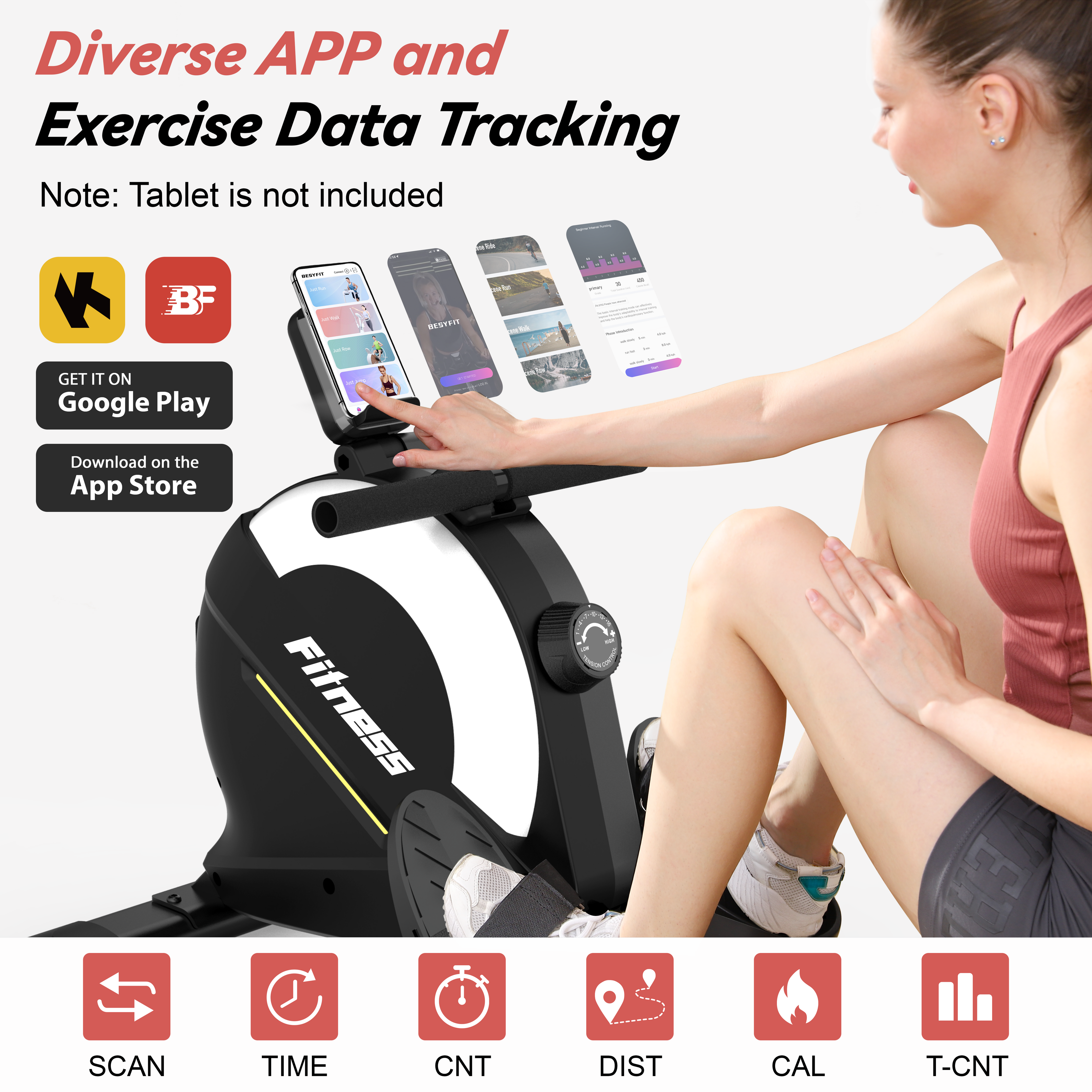 Magnetic Resistance Rowing Machine | Lichico
