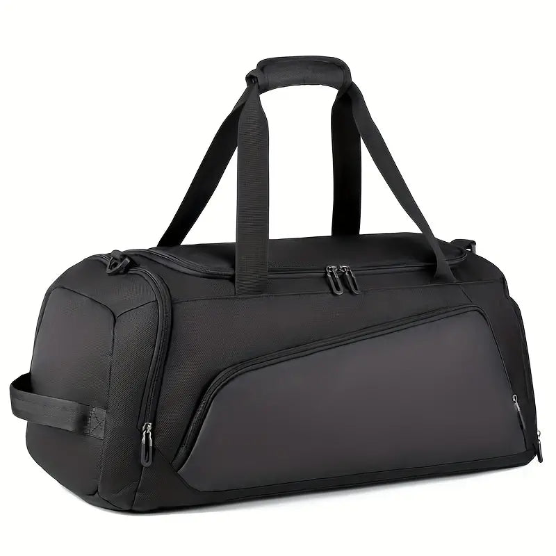 Outdoor Travel Bag Duffel Bag, Wet And Dry Separation Gym Bag With Shoe Compartment.