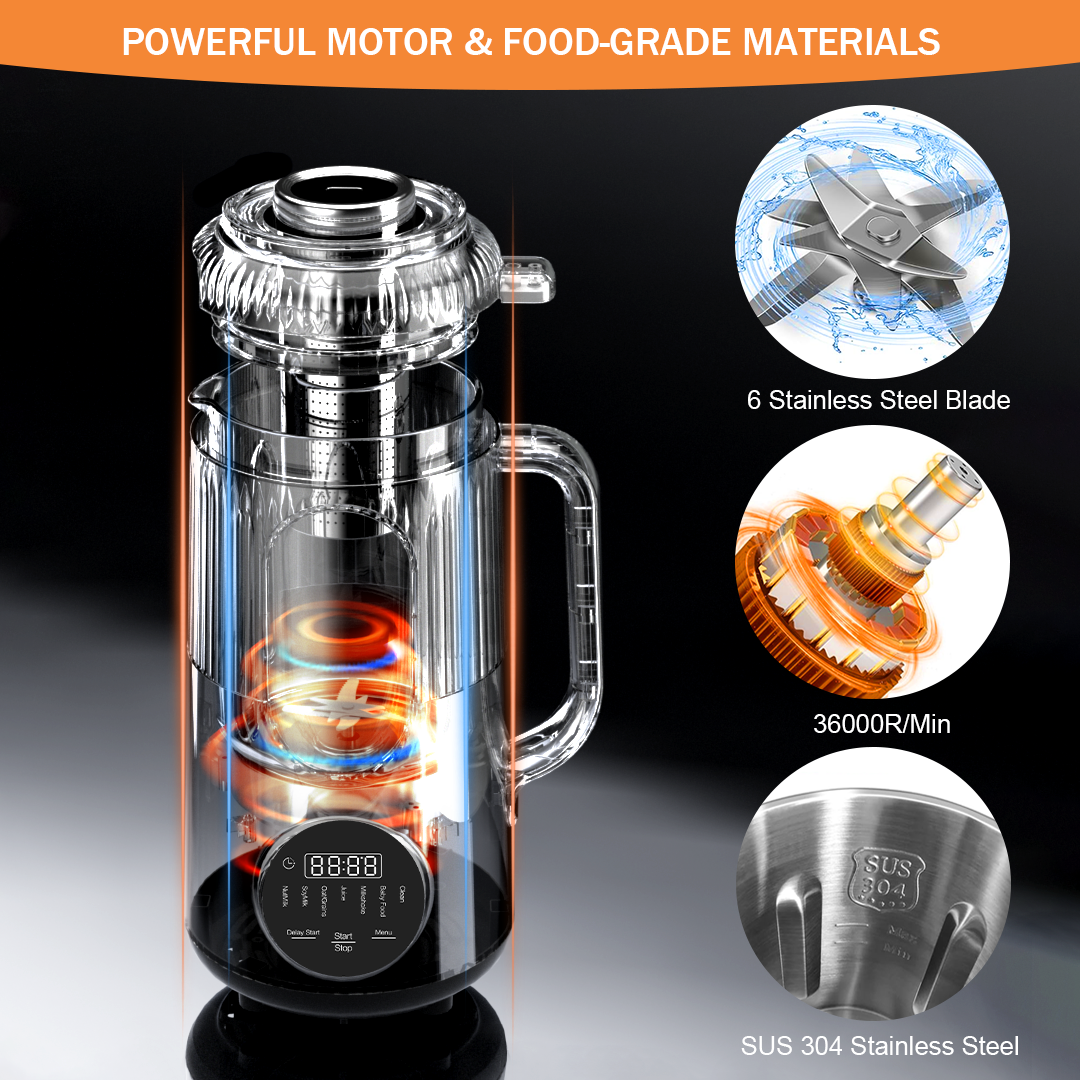 4-in-1 Automatic Nut Milk Maker | Lichico