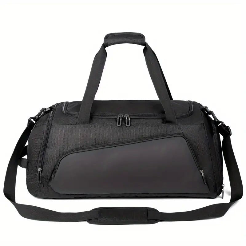 Outdoor Travel Bag Duffel Bag, Wet And Dry Separation Gym Bag With Shoe Compartment.