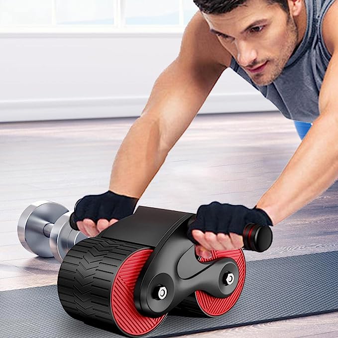 Ab Wheel Roller with Straight Handle