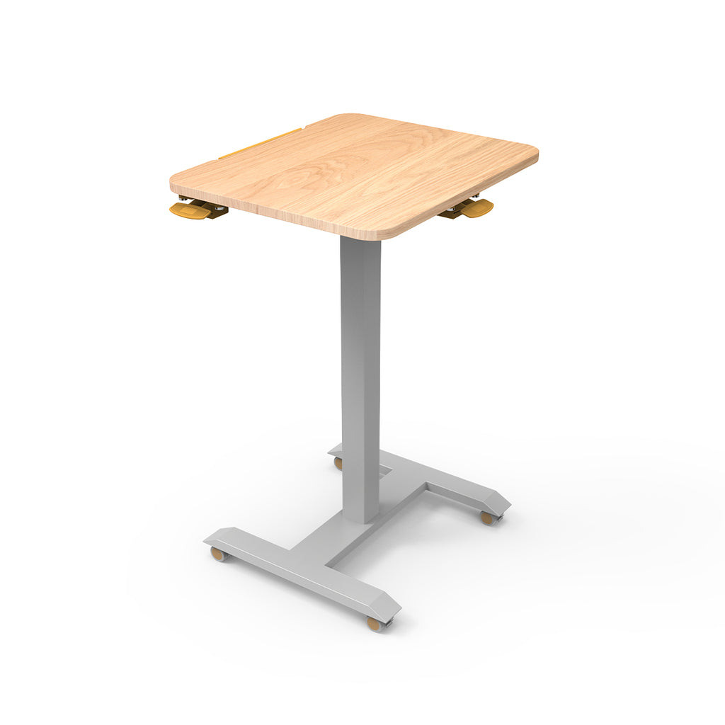 Lichico Adjustable Standing Desk(Yellow)