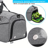 Versatile Gym Duffel Bag with Shoe and Wet Pocket