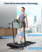 2-in-1 Adjustable Incline Treadmill AD4000 | Lichico