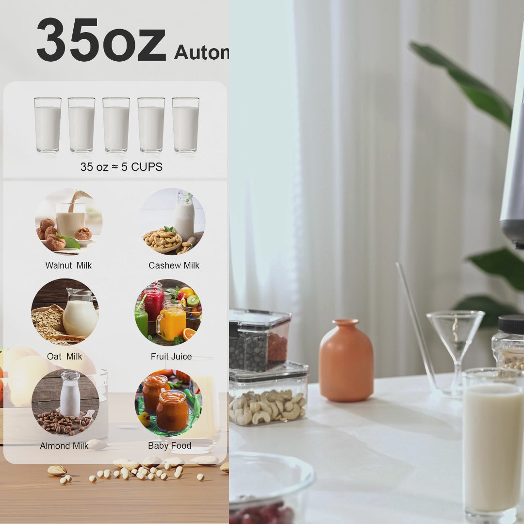 4-in-1 Automatic Nut Milk Maker | Lichico